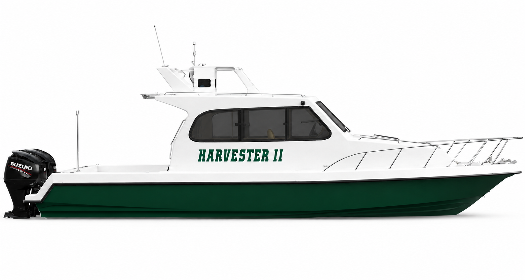 Harvester II multi-purpose crewboat, starboard profile
